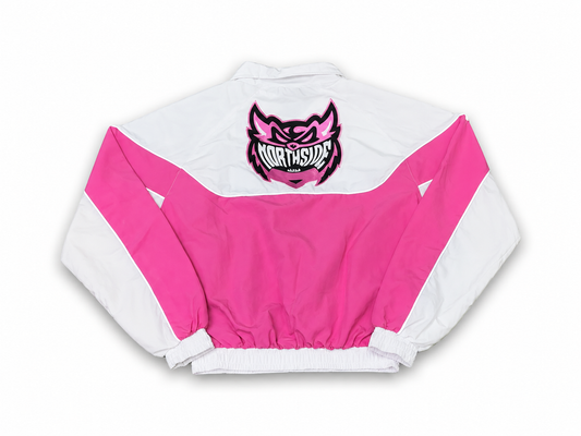 Northside “ Everyday Windbreaker “ Quarter Zip Top - Pink