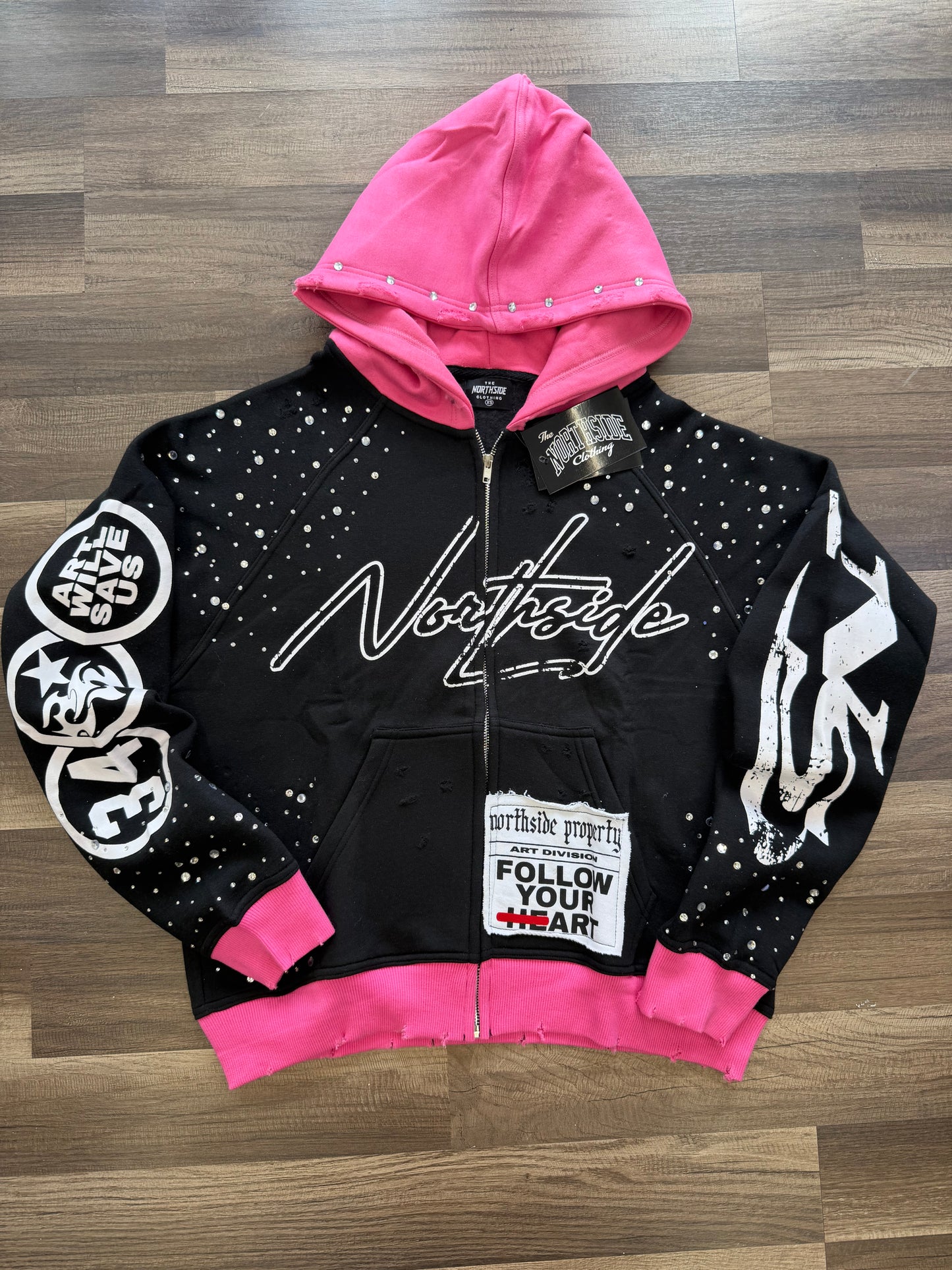 Northside MultiColor Zip Up Hoodie - X2