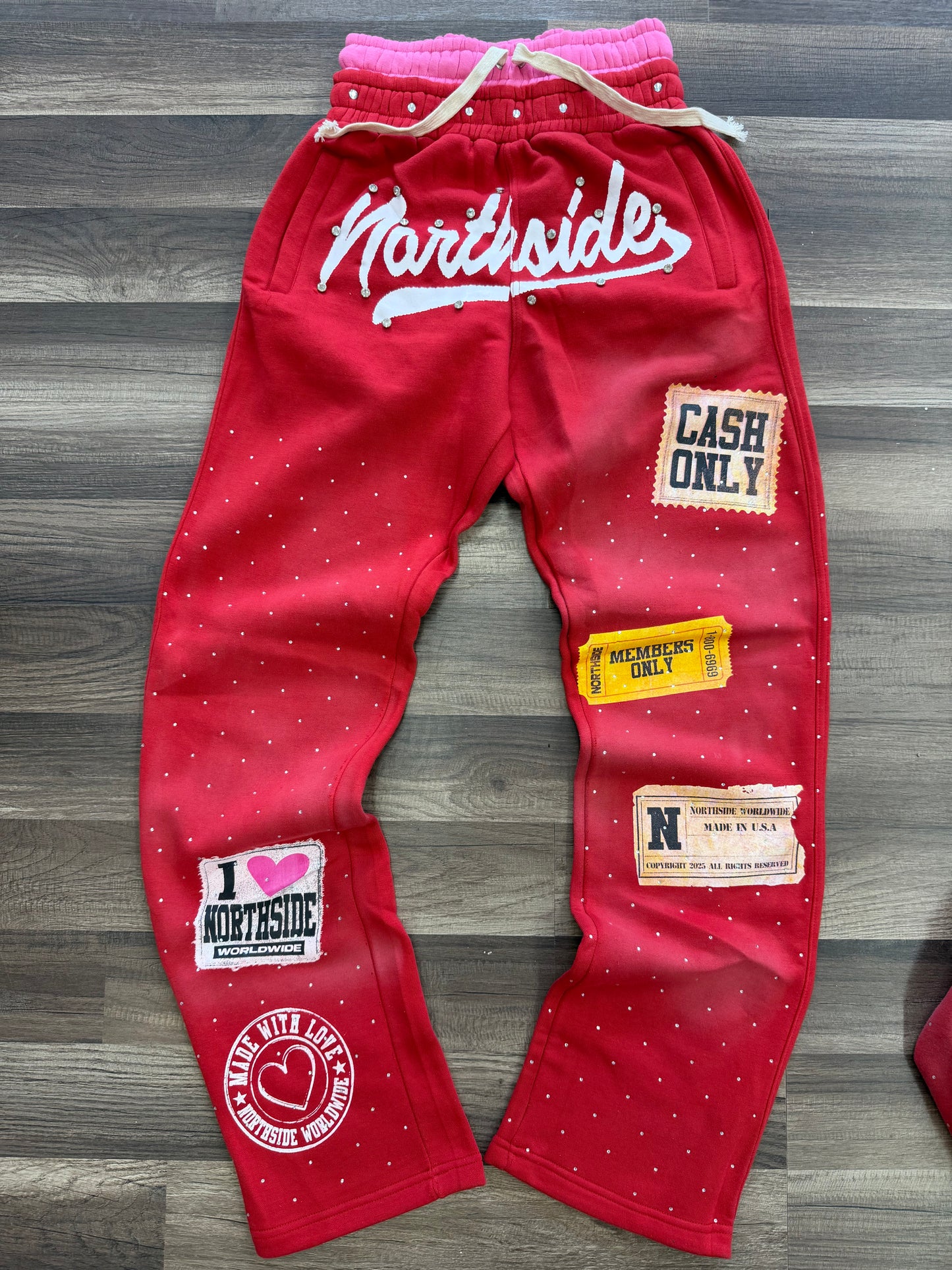 Northside Valentines Pants - Red