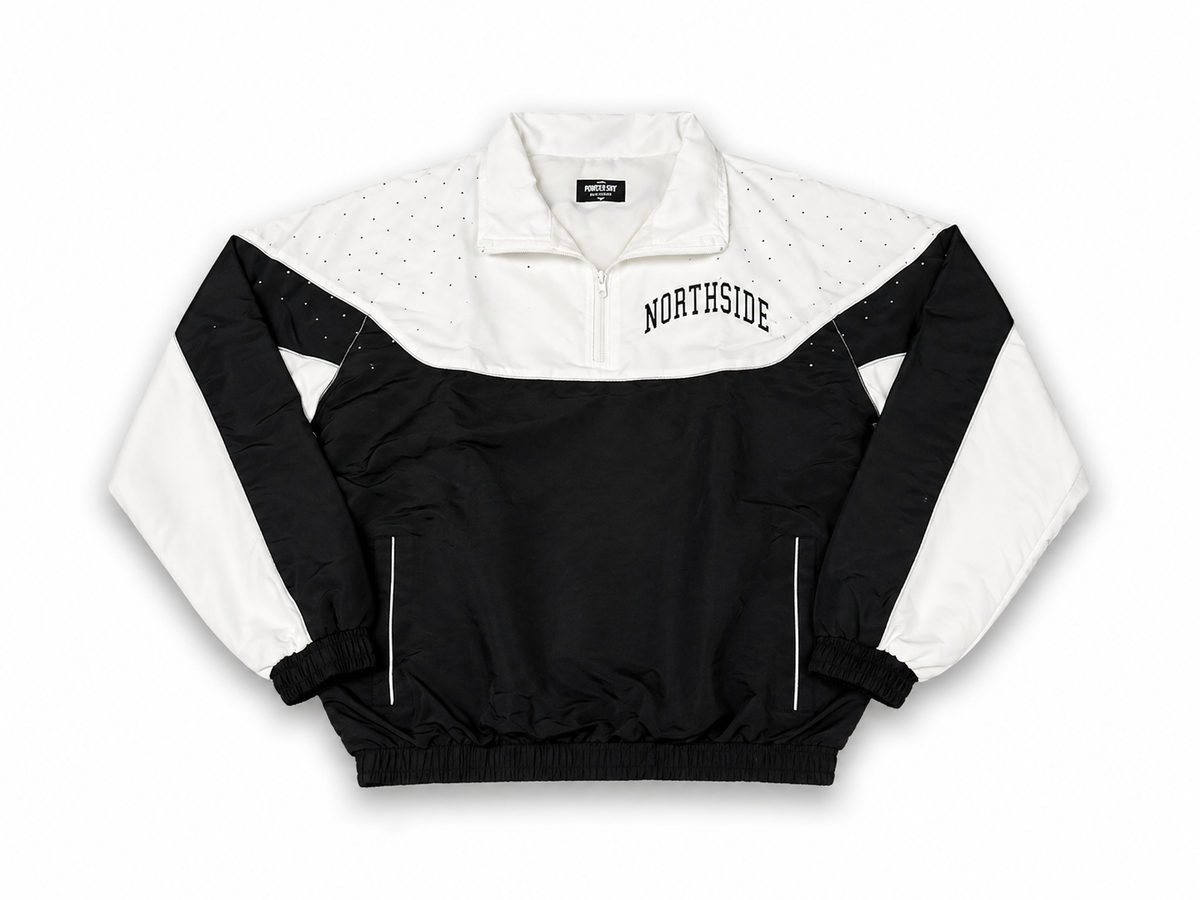 Northside “ Everyday Windbreaker “ Quarter zip Top - Black