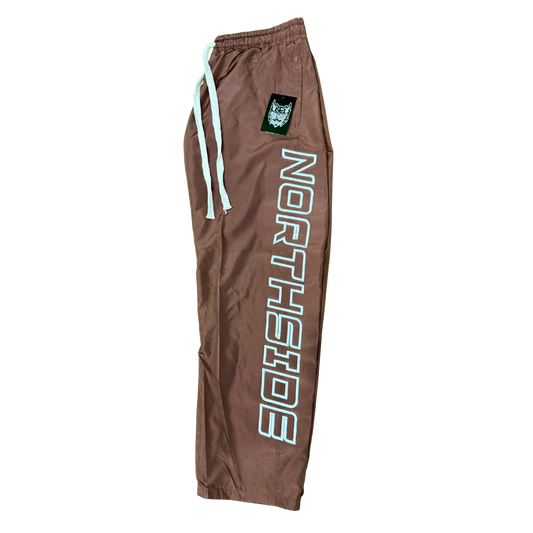 Northside Windbreaker Pants - Brown