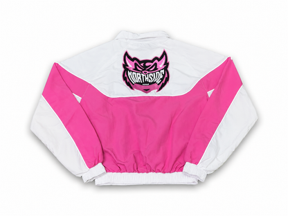 Northside “ Everyday Windbreaker “ Quarter Zip Top - Pink
