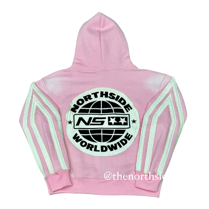 Northside Worldwide Short Set - Pink
