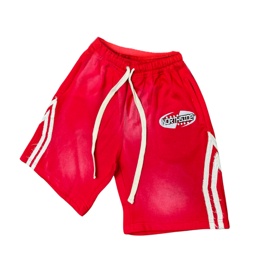 Northside Worldwide Shorts - Red