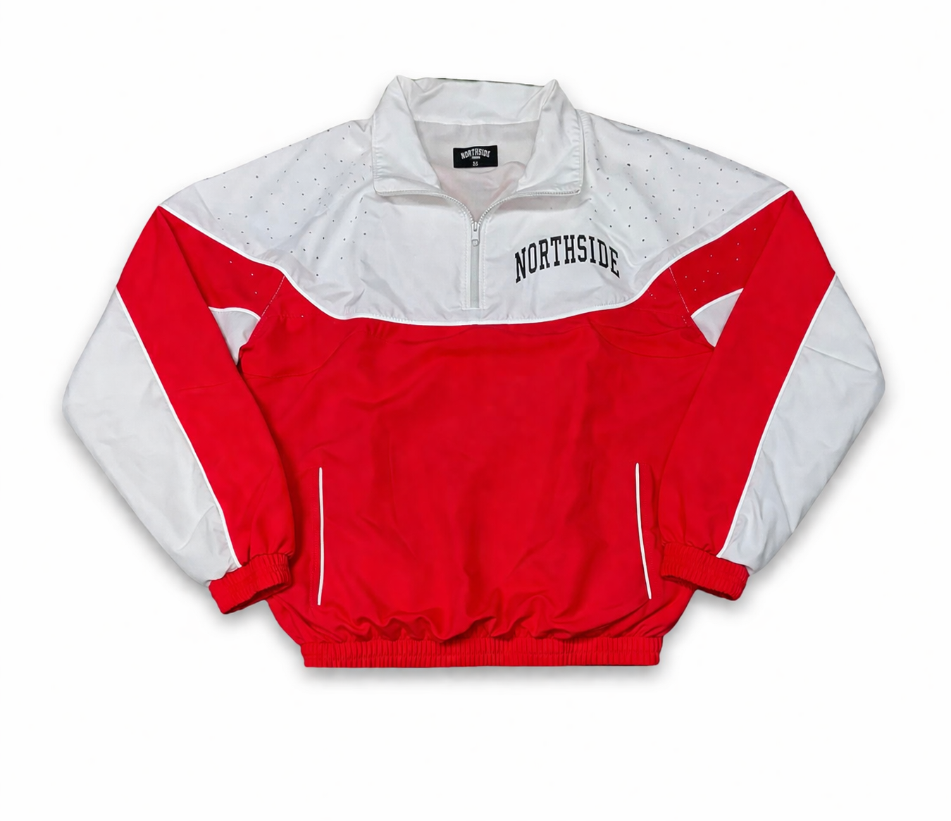 Northside “ Everyday Windbreaker “ Quarter Zip Top - Red