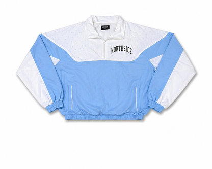 Northside “ Everyday Windbreaker “ Quarter Zip Top - Light Blue