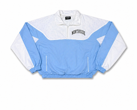 Northside “ Everyday Windbreaker “ Quarter Zip Top - Light Blue