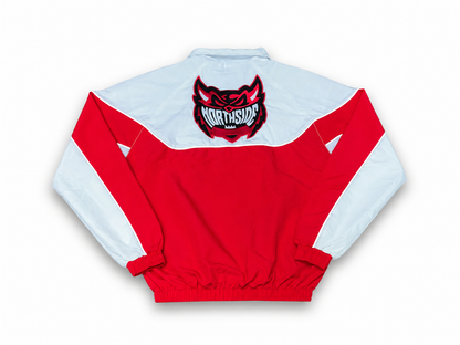 Northside “ Everyday Windbreaker “ Quarter Zip Top - Red