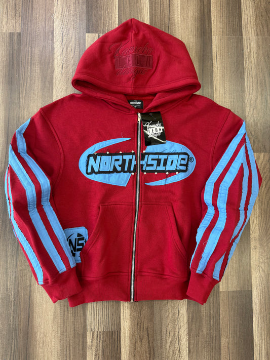 Northside Worldwide Zip Up Hoodie - North Forsyth Color Way