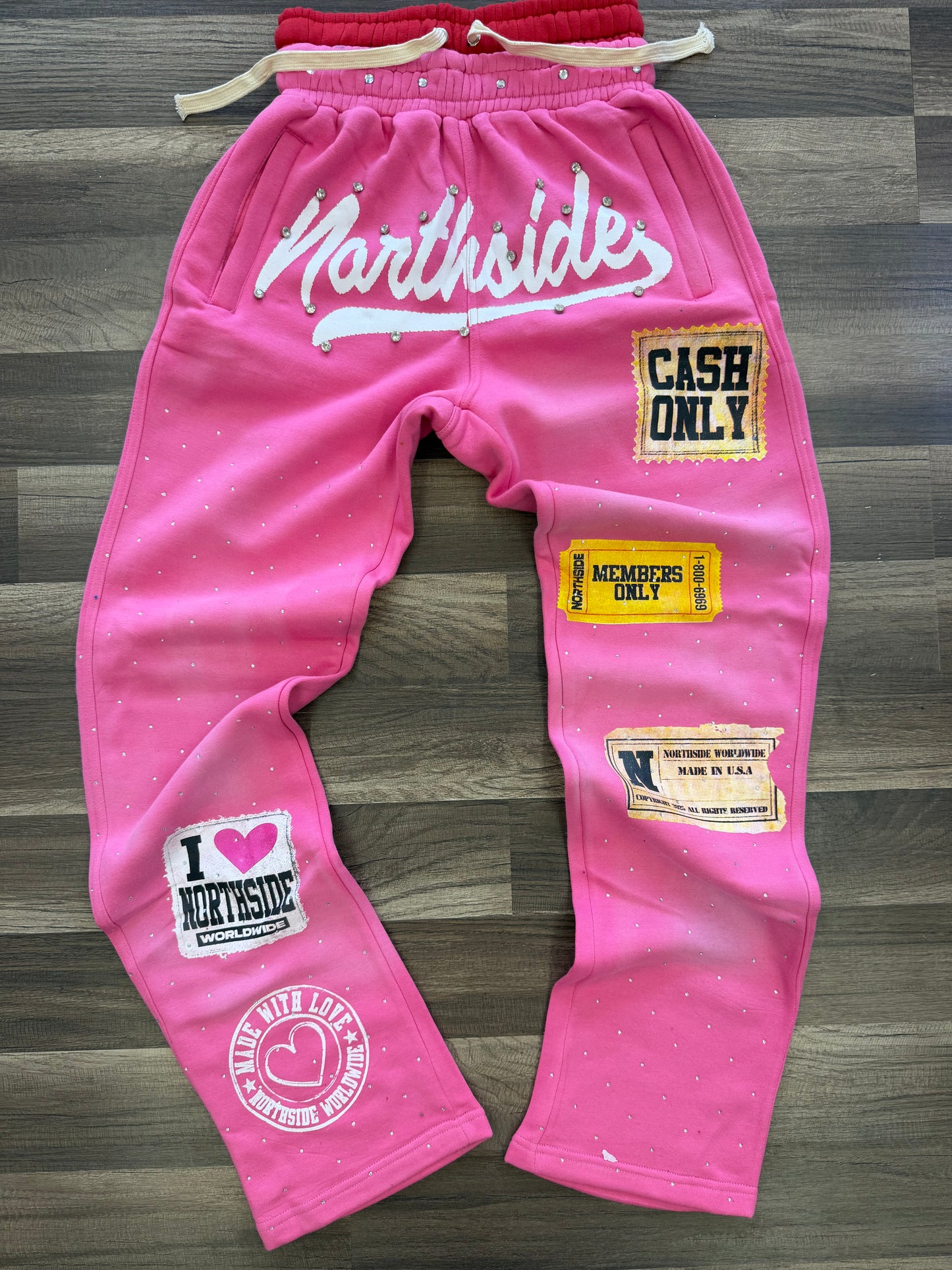 Northside Valentines Pants - Pink